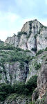 巍峨山峰景观
