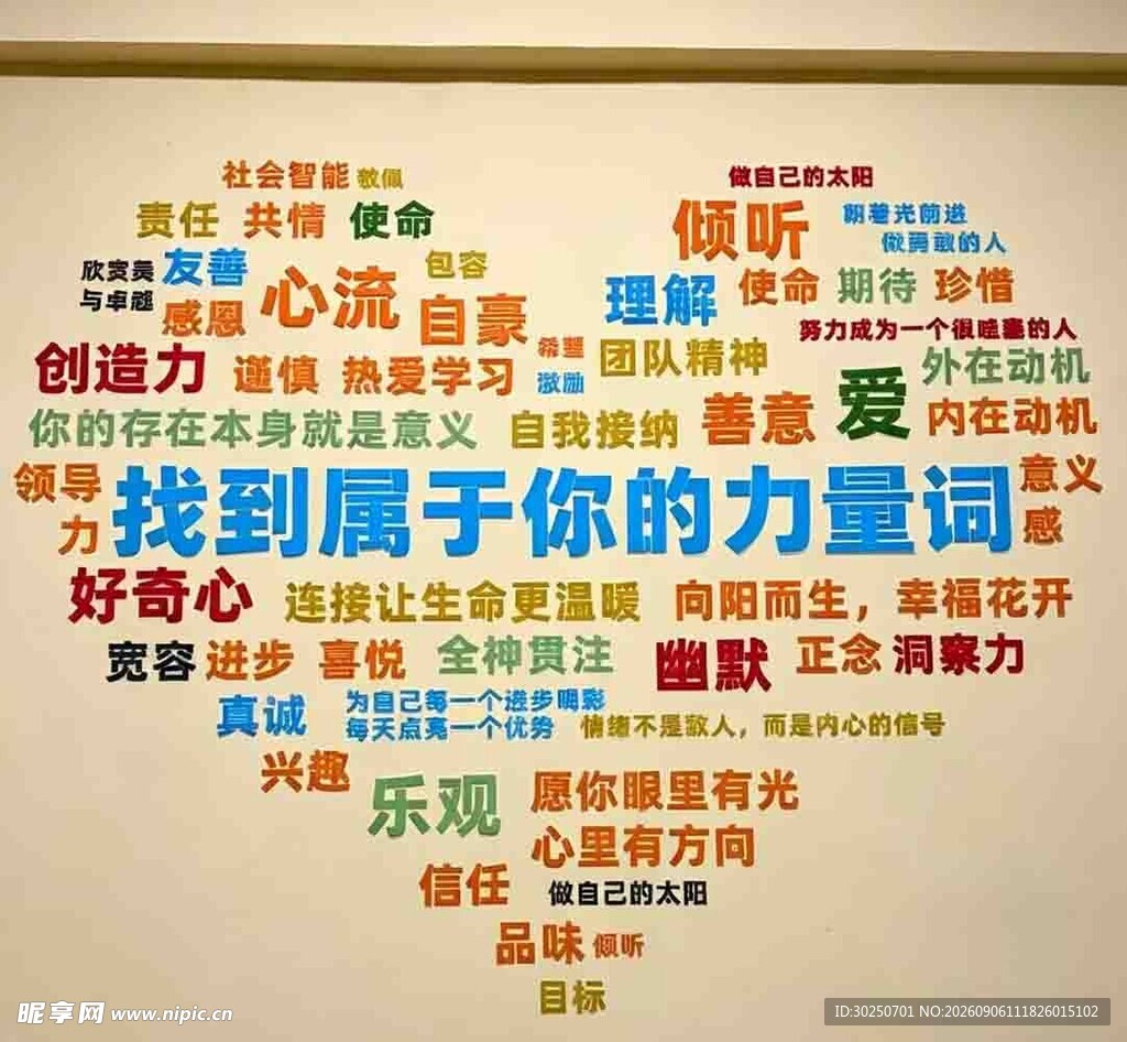 找到属于你的力量词