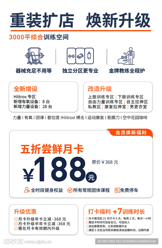 重装扩店优惠仅