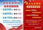 会员充值海报