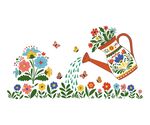 园艺花卉插画