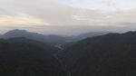 山间暮色风景