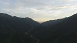 山间暮色风景