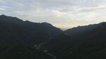 山间暮色风景