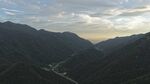 山间暮色美景