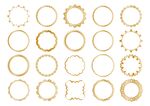 欧式圆形边框