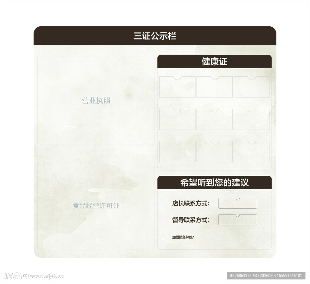 三证公式栏