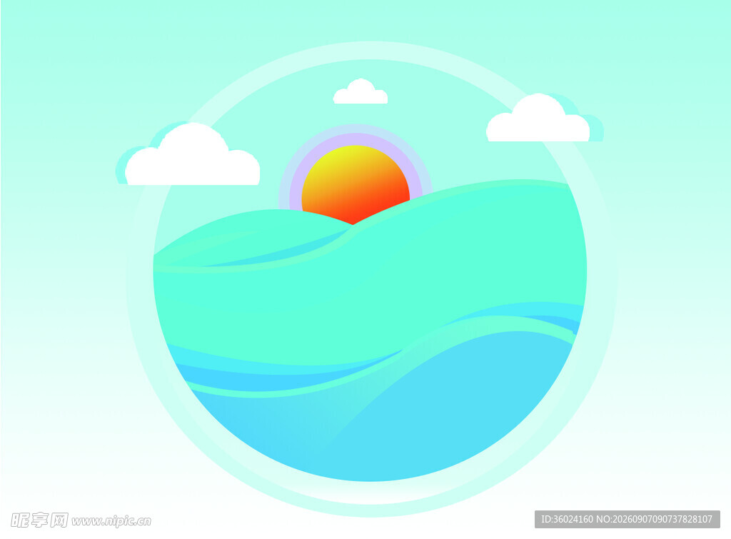 夕阳
