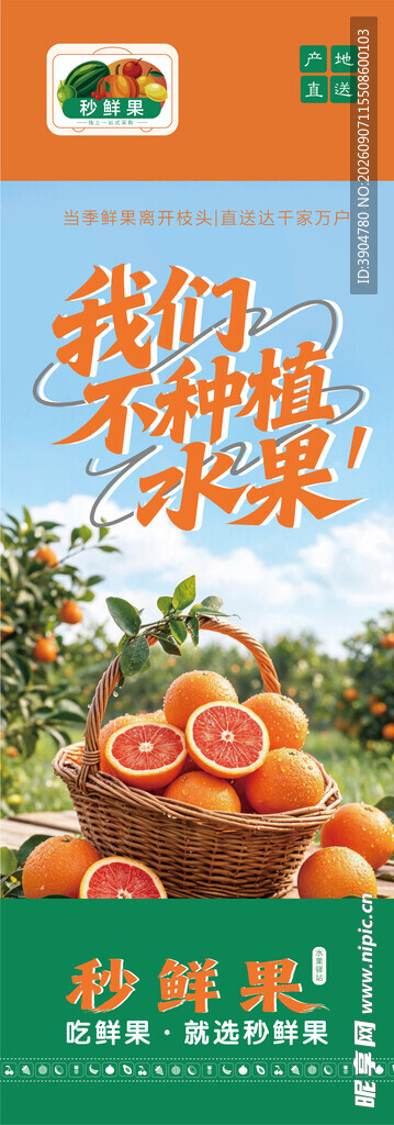 新鲜多样的砂糖橘水果