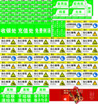 多样安全警示标识集合