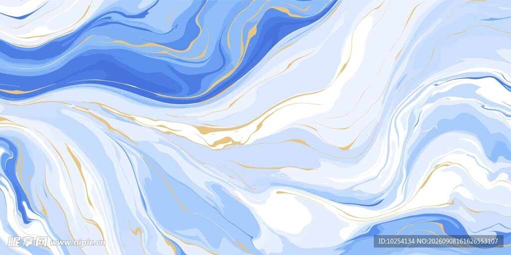 流体鎏金背景