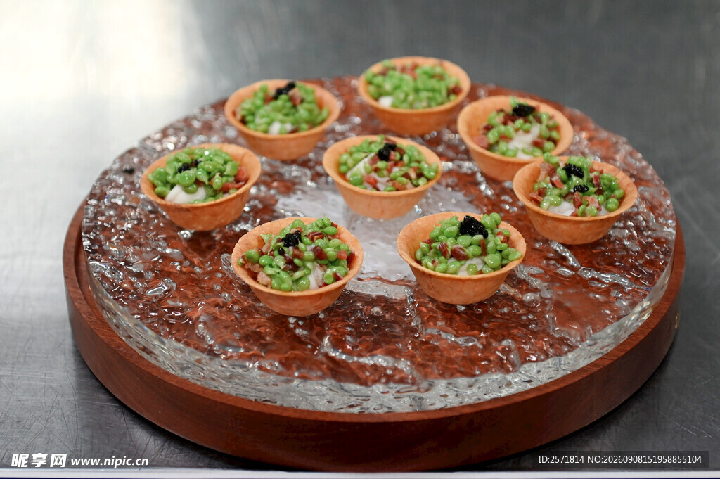 精致甜蜜豆沙拉塔塔