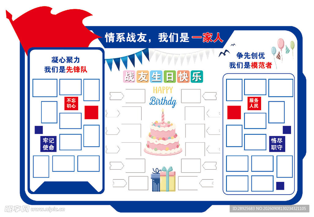 生日栏