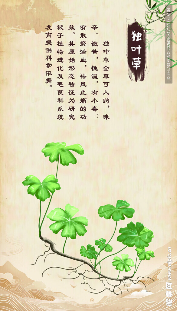 独叶草