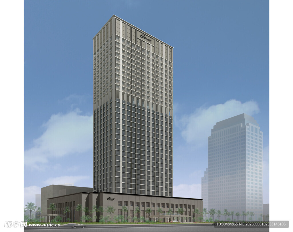 现代高楼大厦建筑景观