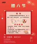 腊八节习俗海报介绍