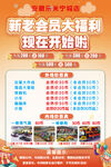 游乐园游乐场充值优惠海报