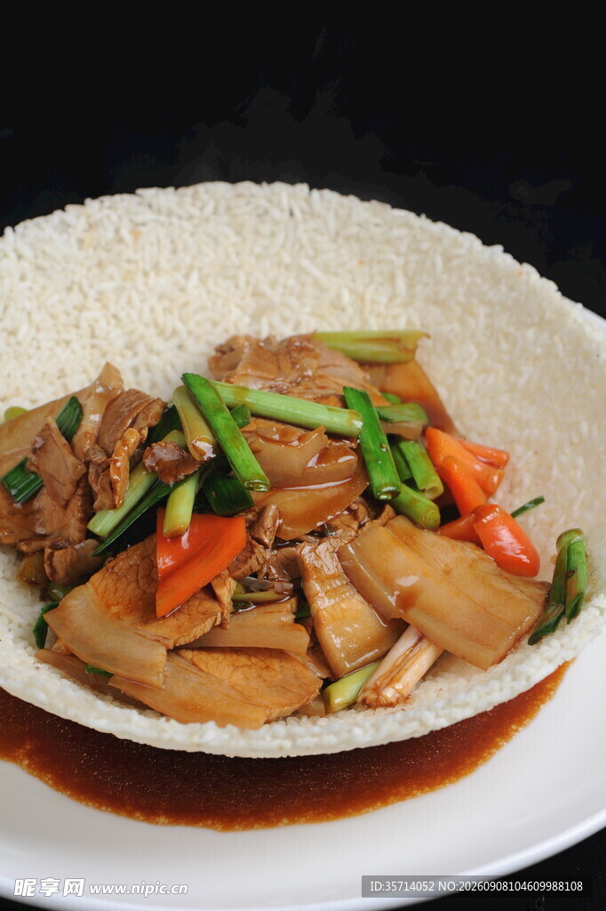 锅巴回锅肉
