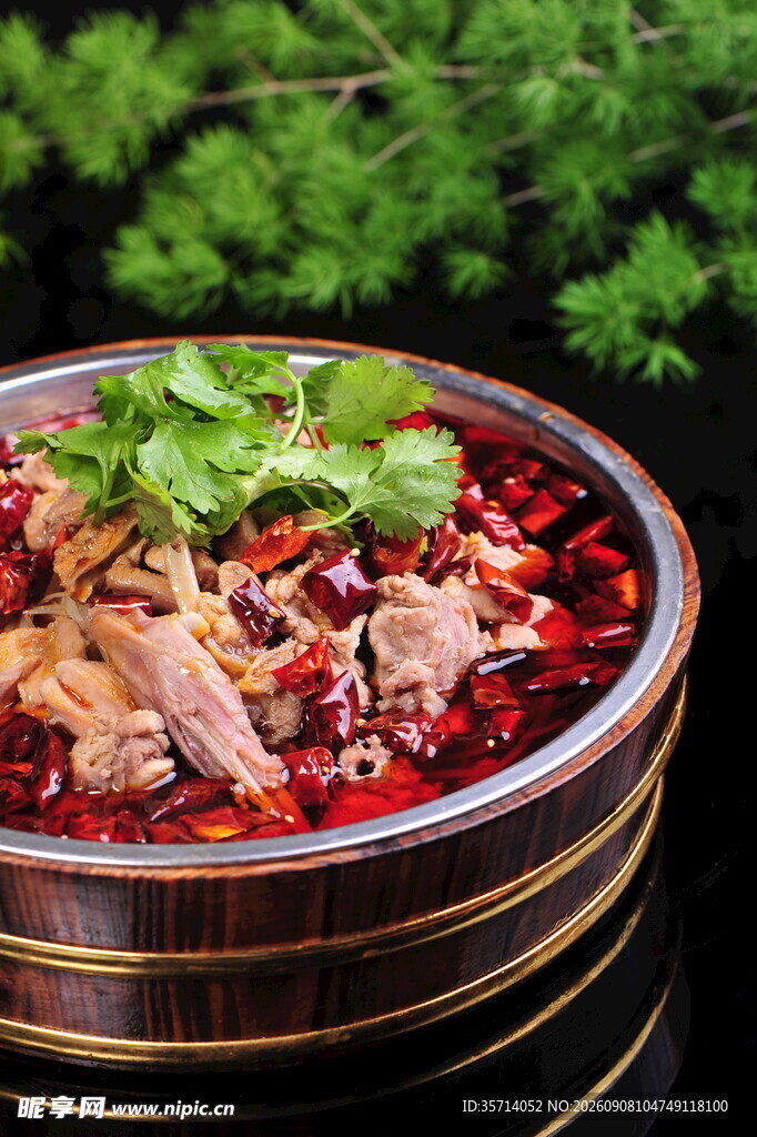 麻辣鲜香的特色水煮肉片