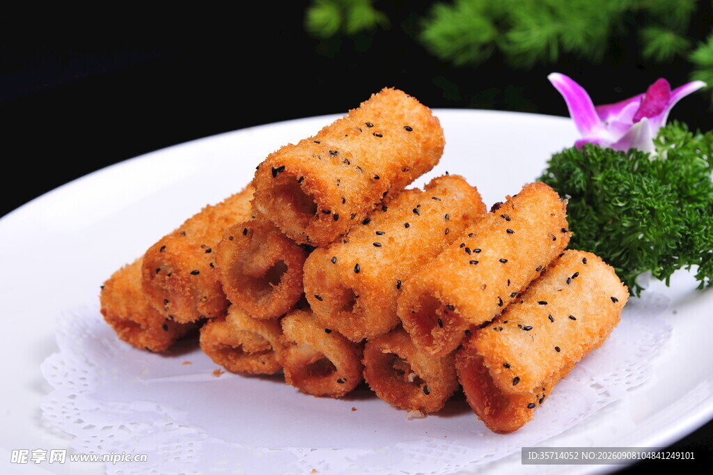 香酥芝麻卷 