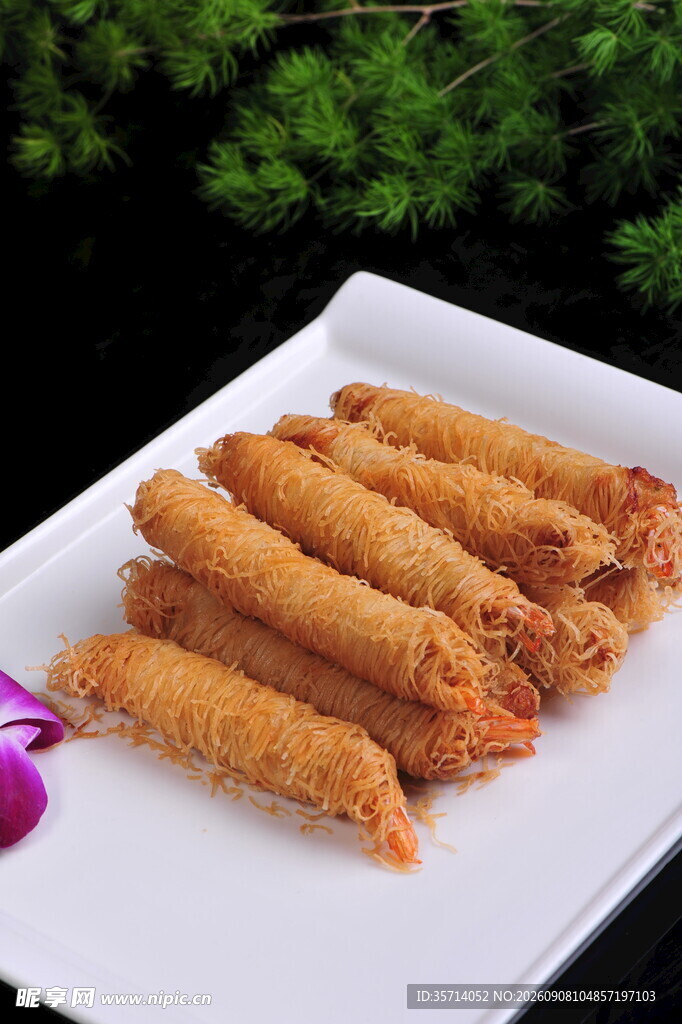香酥炸虾卷