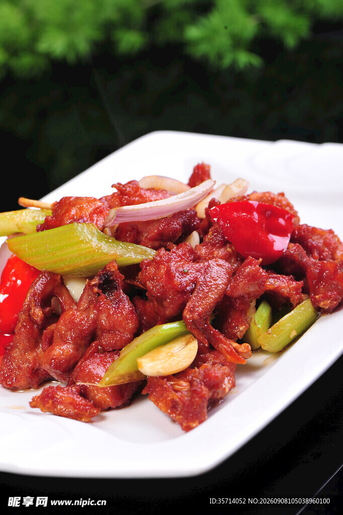香辣牛肉片
