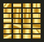 金色渐变素材