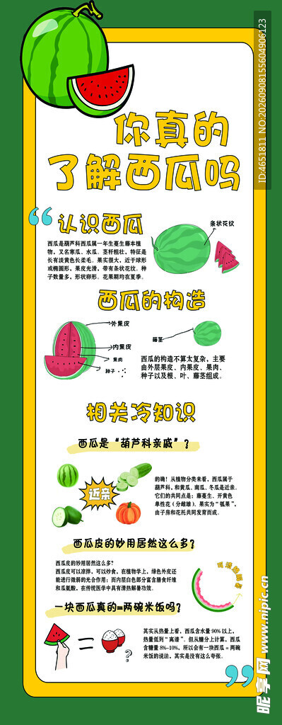 你了解西瓜吗