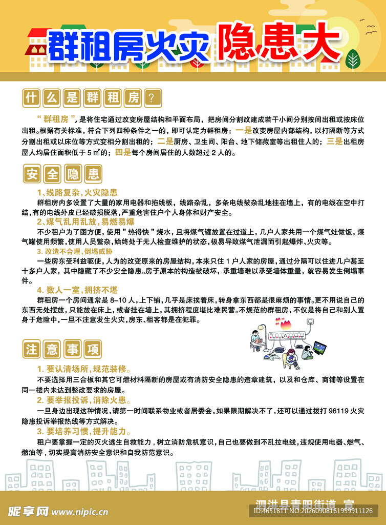 群租房火灾隐患大