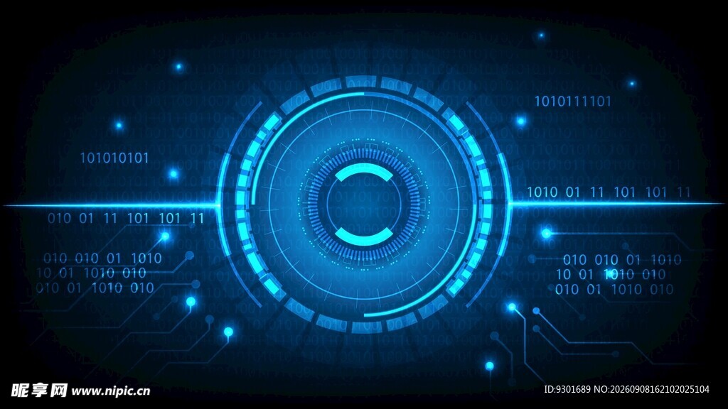 科技 UI 背景