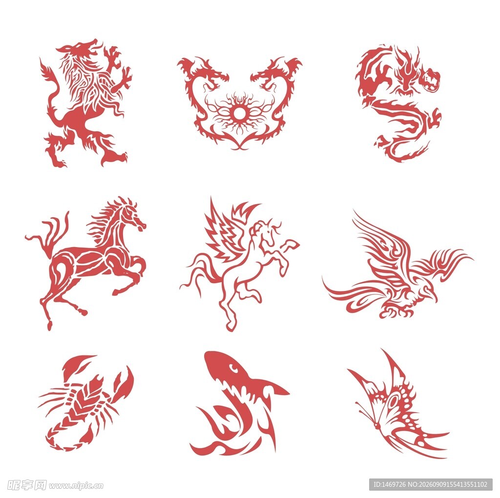 图腾纹样合集