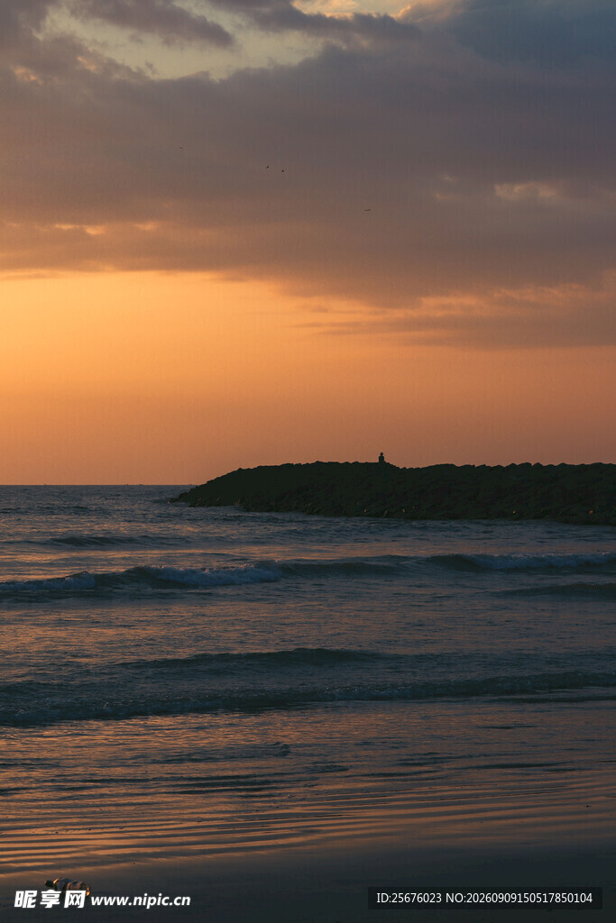 海边日落美景