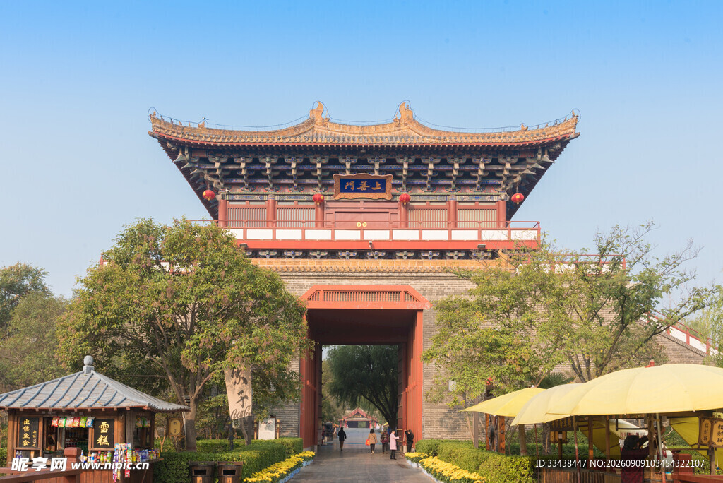 中式古楼景观
