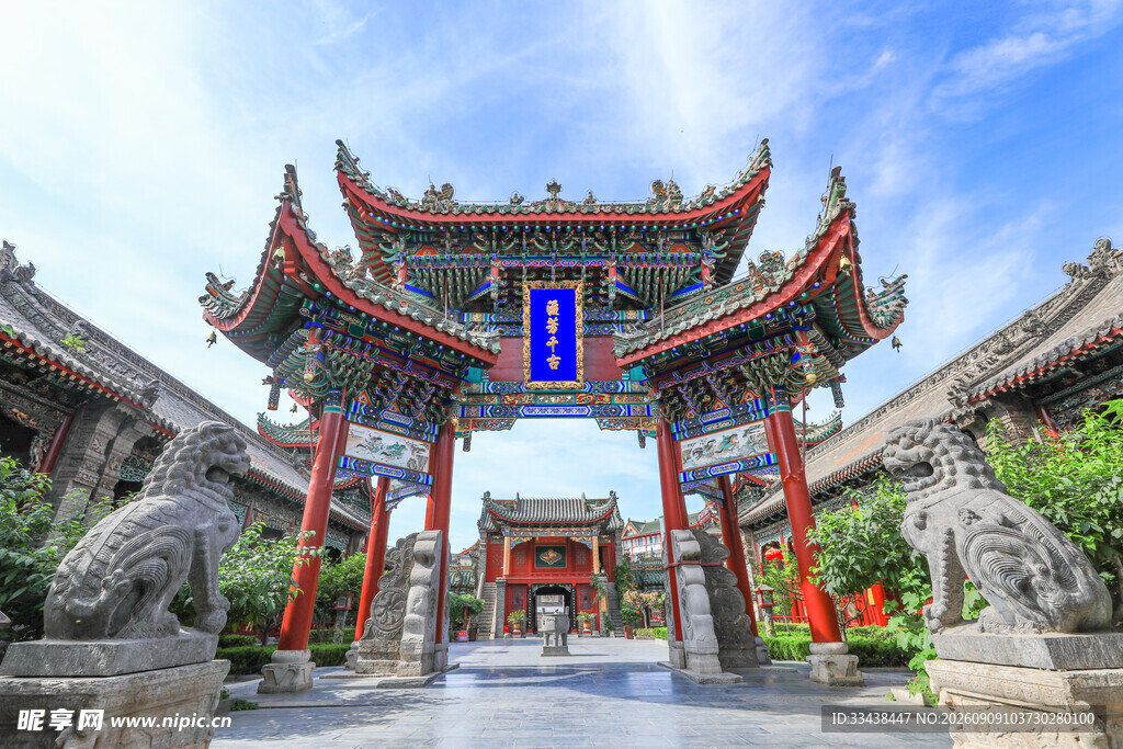 中式古典牌坊尽显传统韵味
