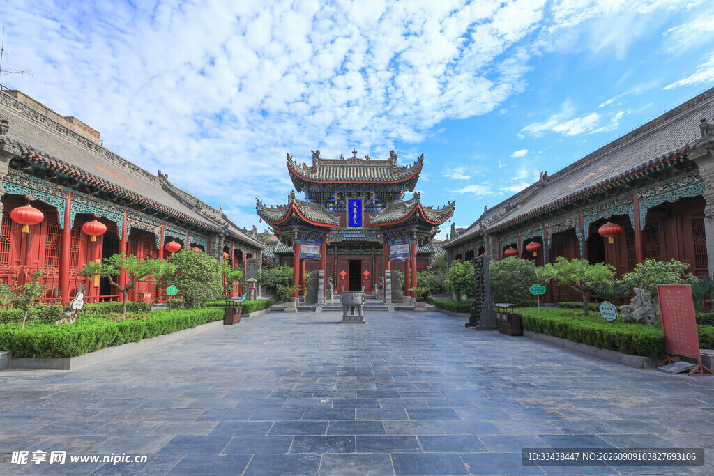 中式庭院古建筑景观