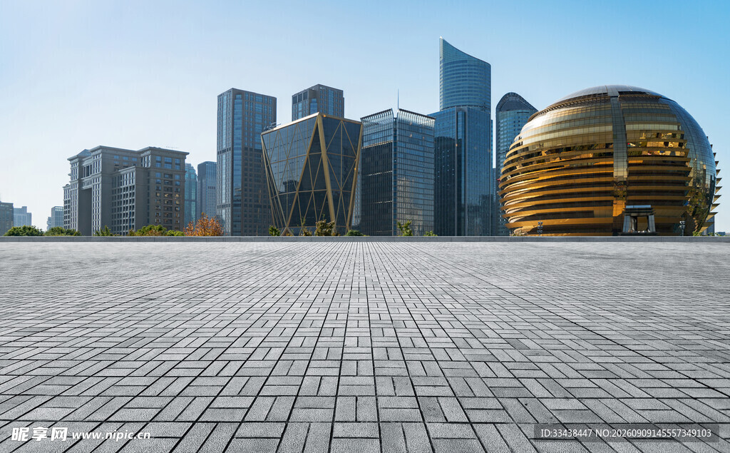 城市广场与现代建筑景观