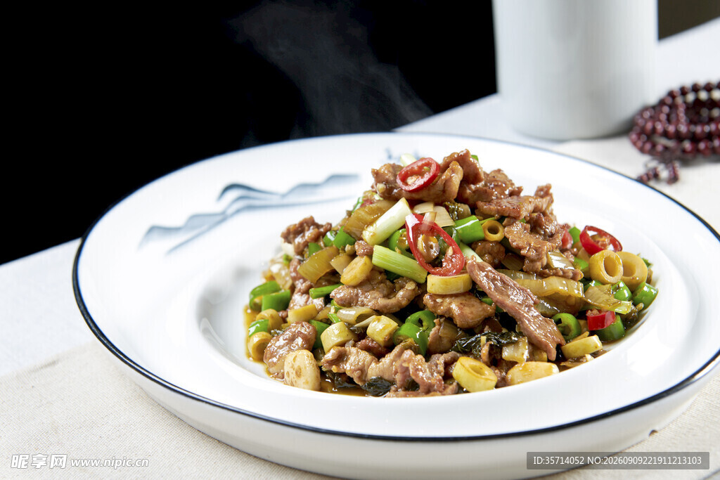 小炒黄牛肉