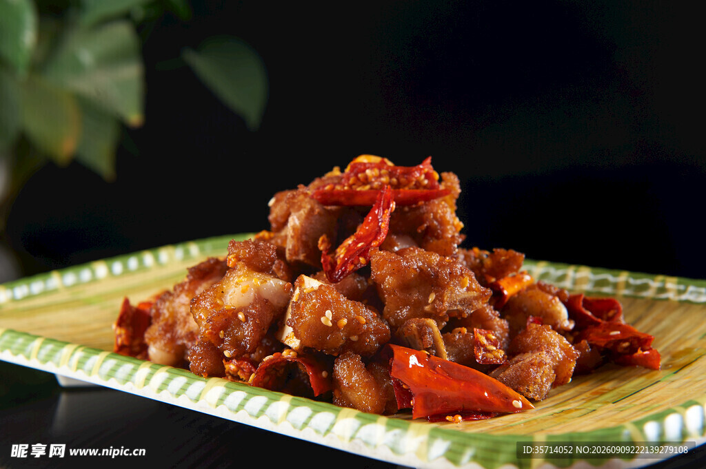 美味香辣鸡块