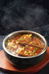 石锅黑豆腐