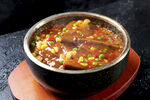石锅黑豆腐
