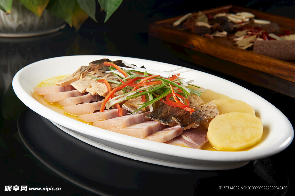 清蒸美味肉片