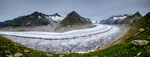 壮丽雪山冰川景观