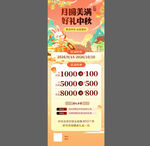 中秋国庆促销展架