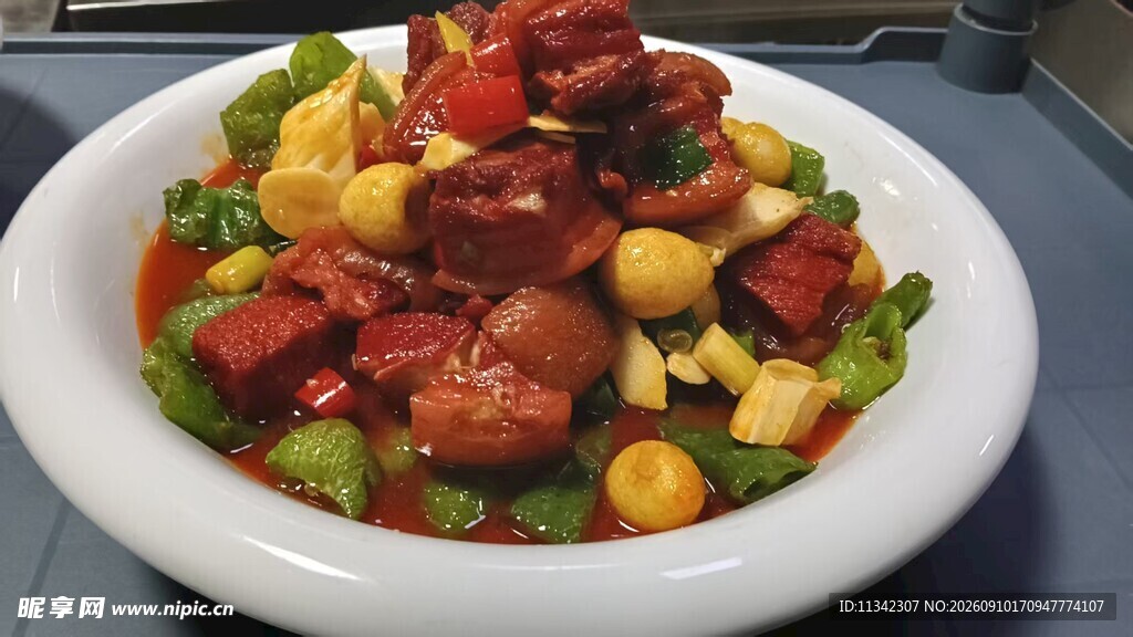虎皮辣子红烧肉