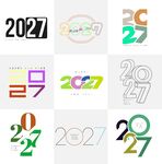 2027 新年素材