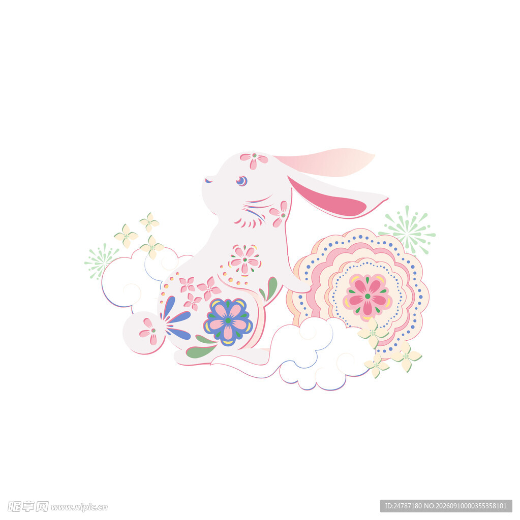 中秋节兔子
