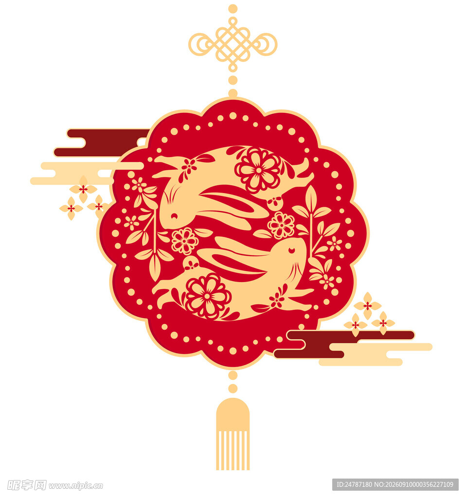 中秋节兔子