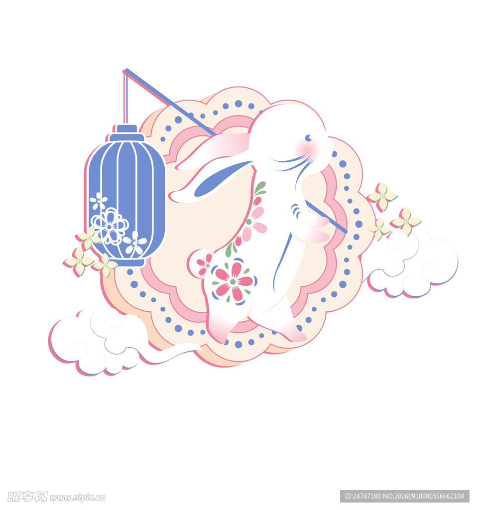 中秋节兔子