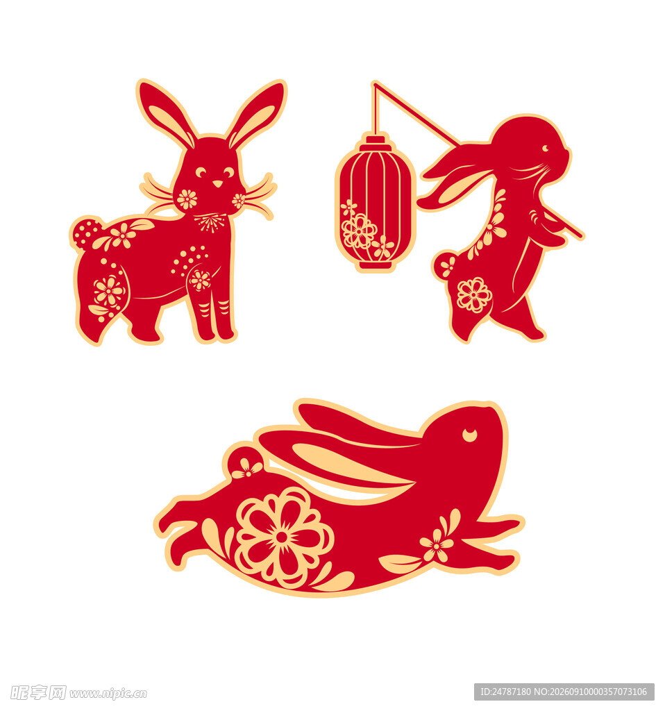 中秋节兔子