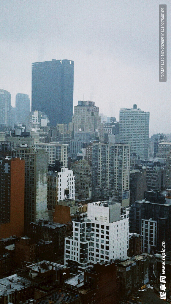 城市高楼景观